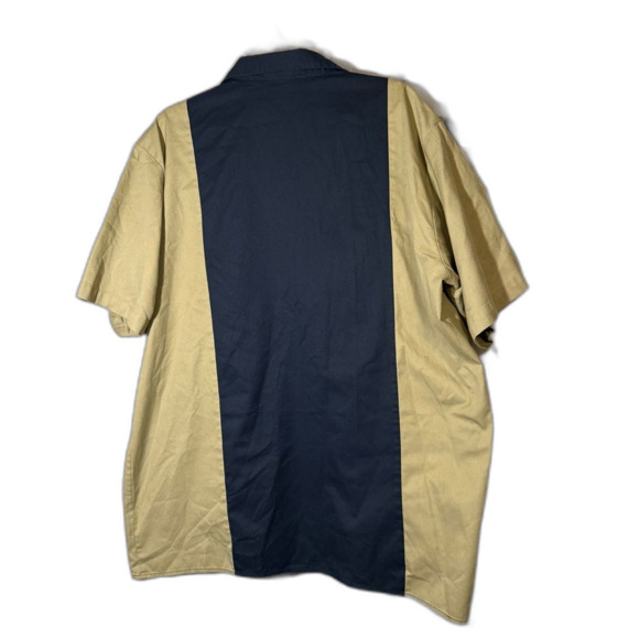 Dickies size XXL Two-Tone Button-Up work shirt 2 button pockets - Picture 4 of 7